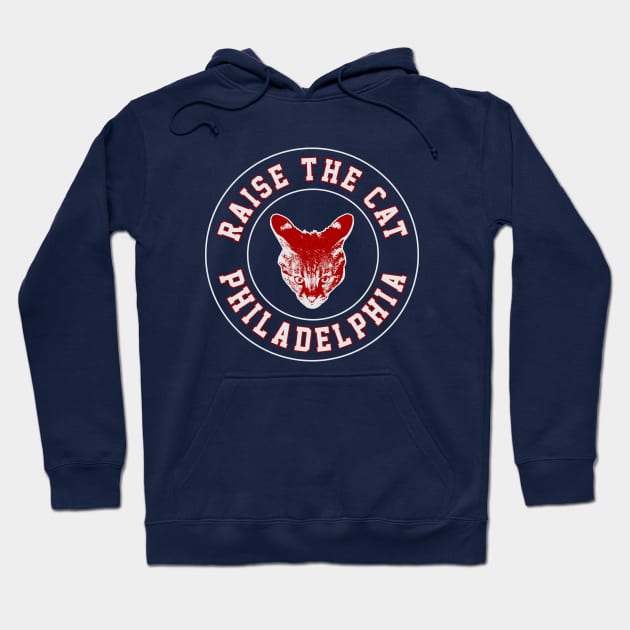 Raise the Cat Logo 1: For Morris Animal Refuge Hoodie by Center City Threads